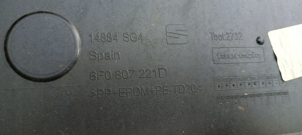 фото №7, Бампер перед передний seat ibiza v 17- 6f0807221d