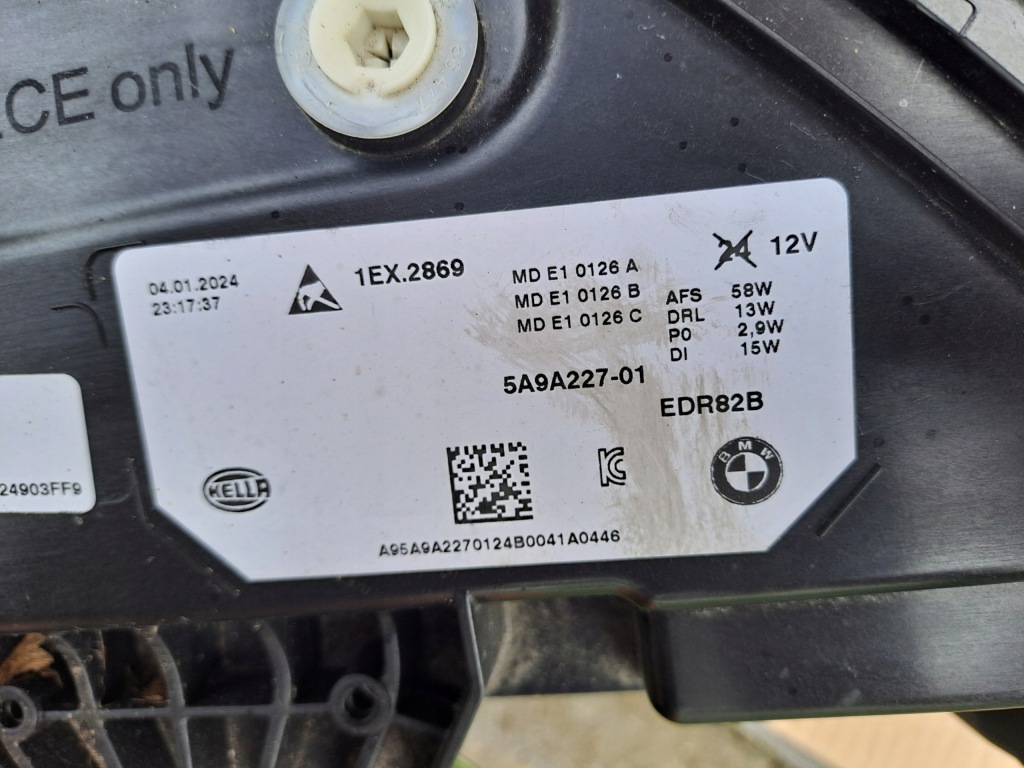 Bmw x1 u11 фара левая правый  перед full led Недорого