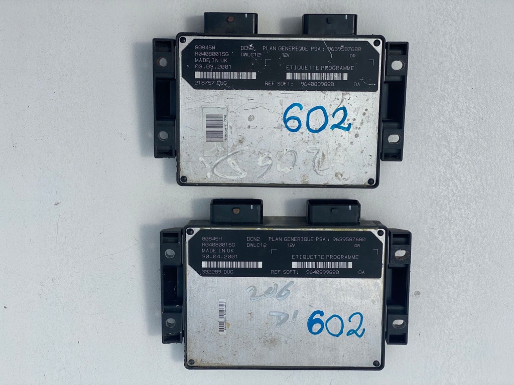 фото №1, Блок керування двигуна peugeot 206 80845h r04080015g