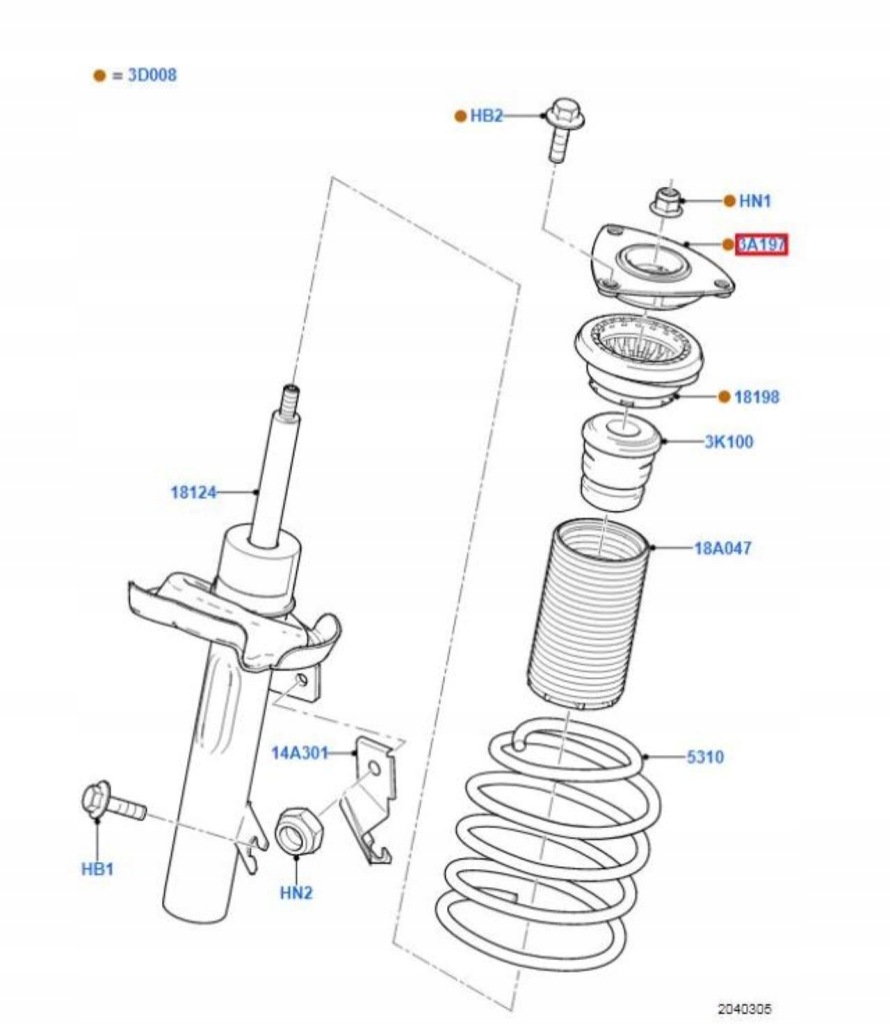 фото №7, Подушка амортизатора перед ford focus 08-11