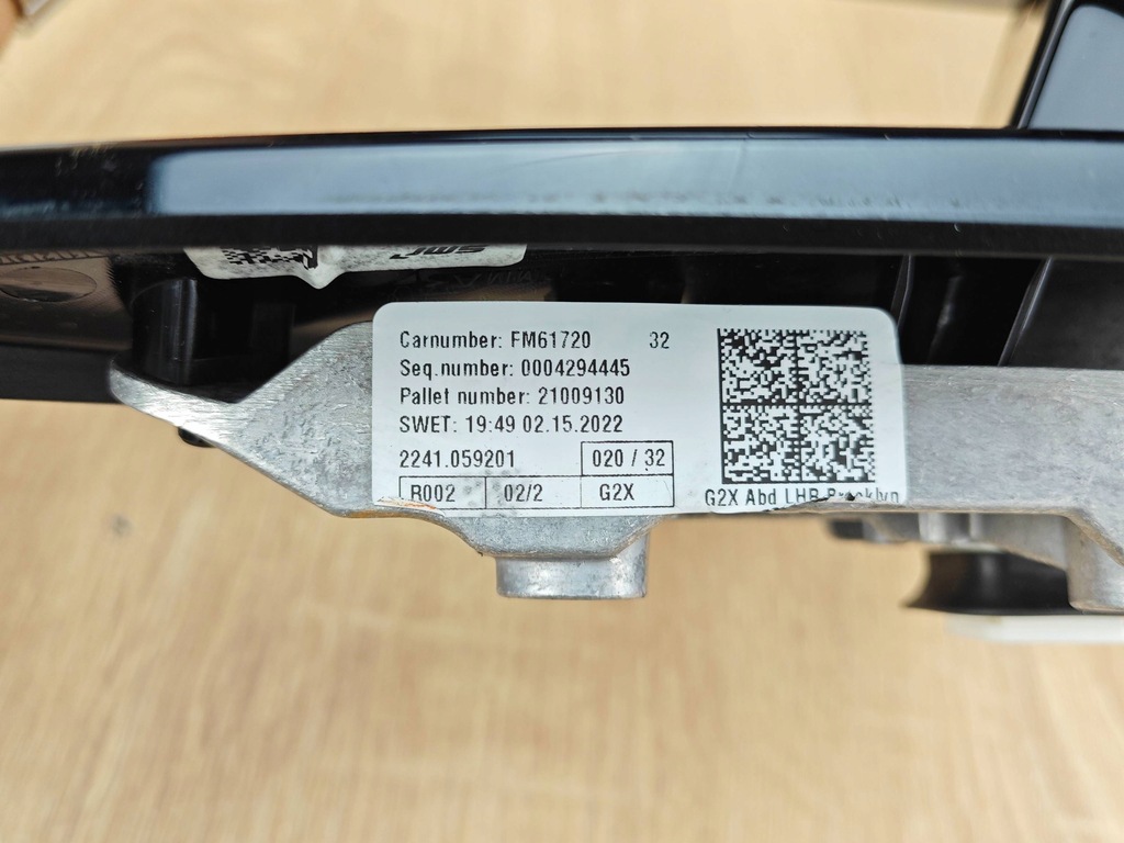 фото №11, Дзеркало праве 9 pin камера bmw 4 g26 i4 g24 c4p europa 21km!