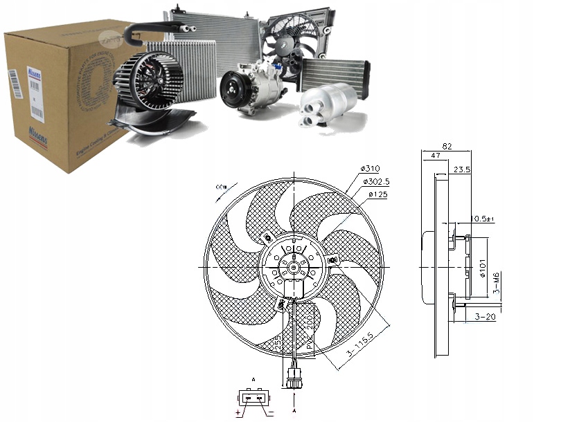 Купить Nissens вентилятор радиатора ford galaxy vw sharan