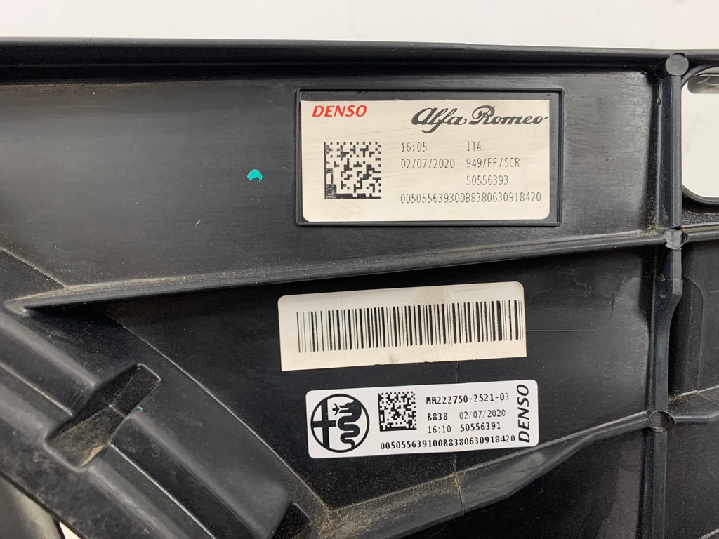 фото №5, Alfa romeo stelvio вентилятор 50556393 50556391