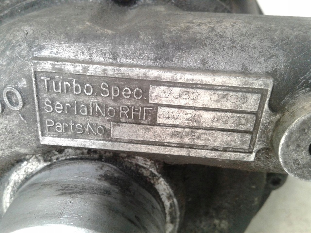 фото №8, Турбонагнітач vj320308 mazda 6 gg 2,0 citd