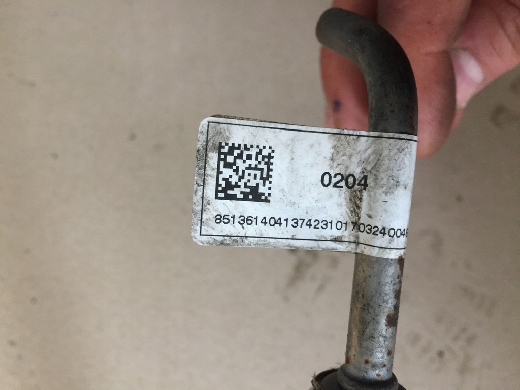 фото №3, Bmw 2.0d b47 труба шланг wąż масляный турбины