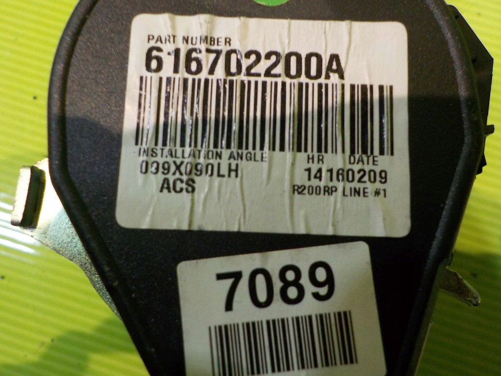 фото №7, Cruze i 09r pas безпеки лівий перед з натягувач 13297089