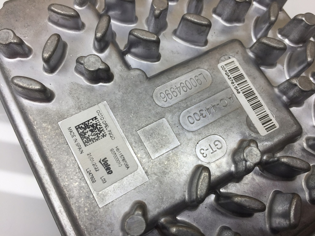 фото №4, Opel mokka преобразователь модуль лампы фара