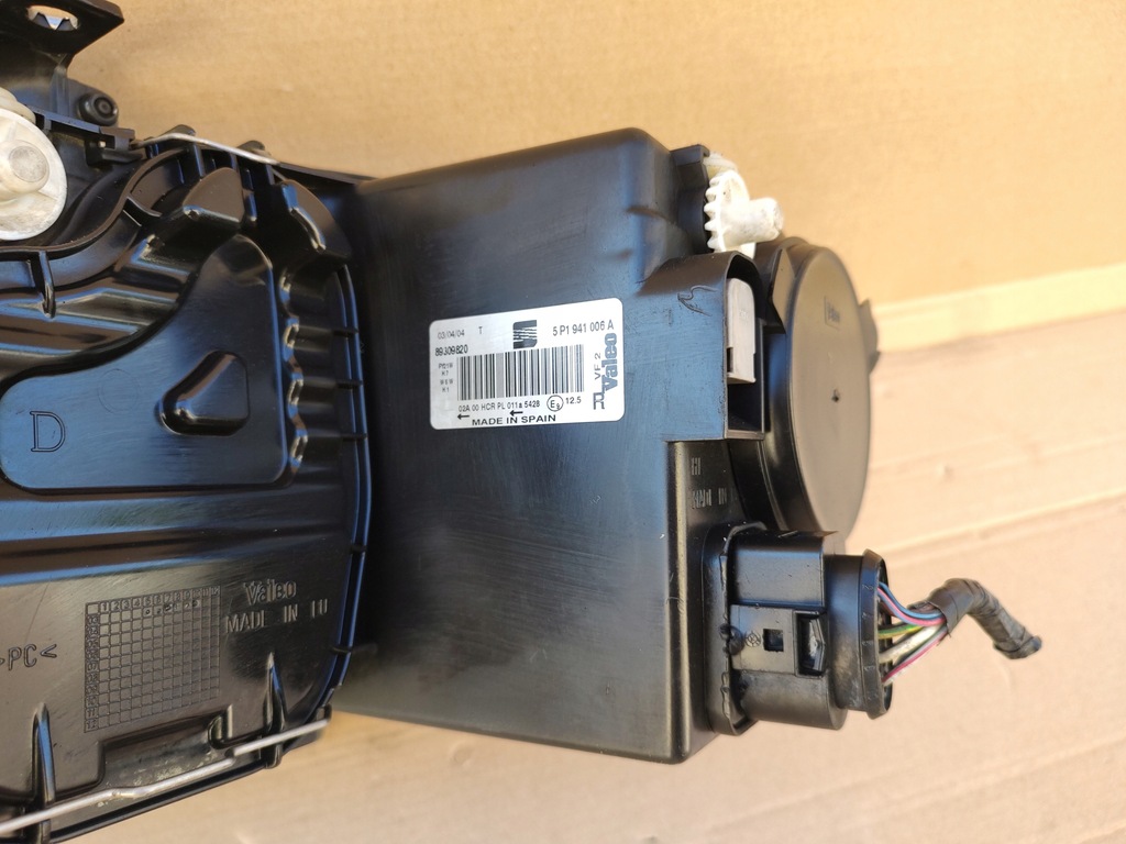 фото №10, Фара лампа передняя правая seat altea toledo iii europa