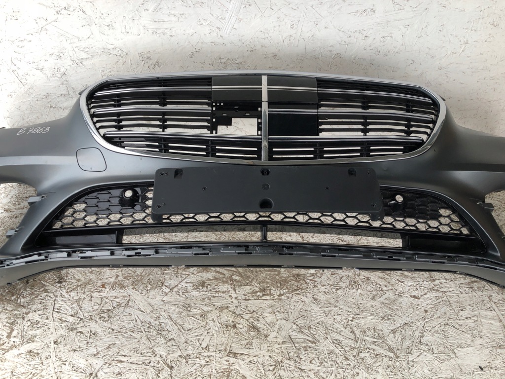 фото №8, Бампер перед передній mercedes s w223 223 amg + решітка радіатора
