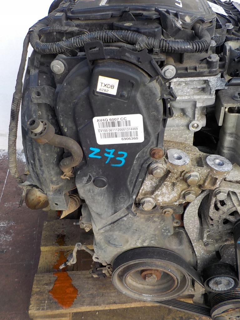 Ford focus mk3 c-max ii 2.0 tdci 163km двигун txdb kompletny Ціна