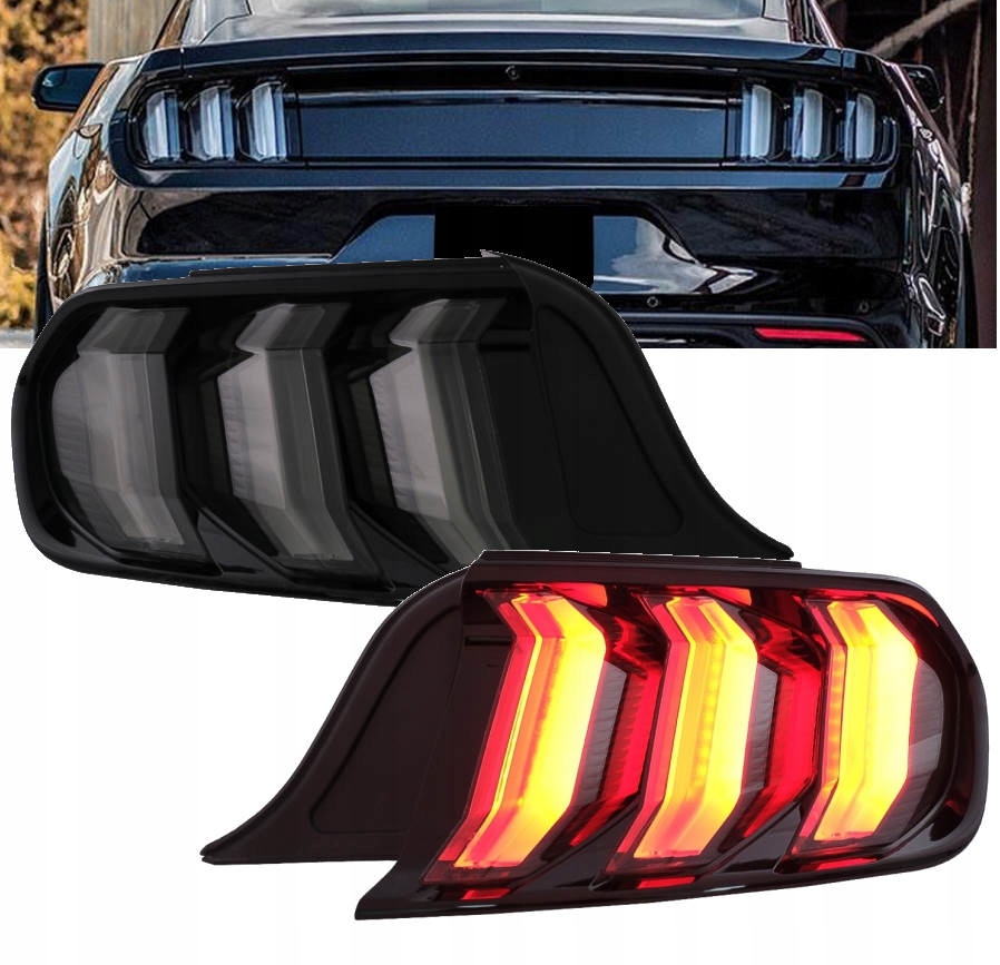 Купить Фара ford mustang s550 full led поворот динамический dym