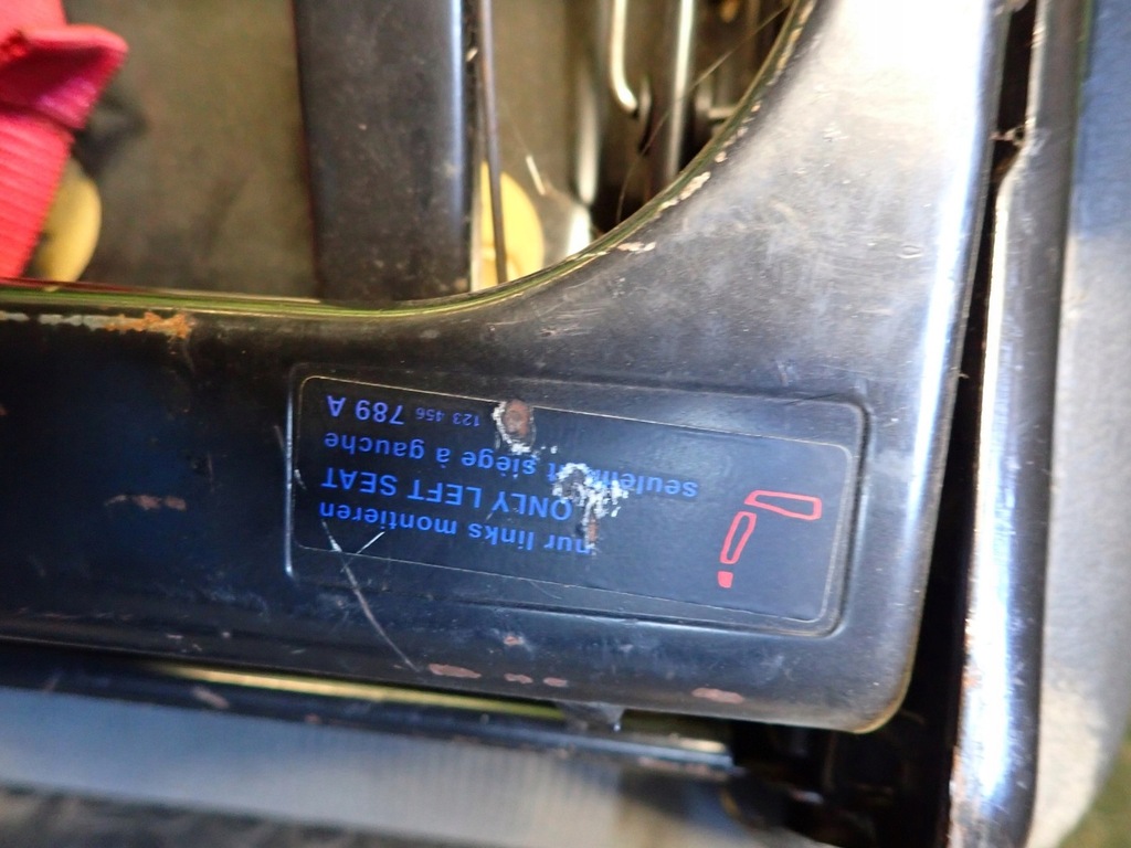 фото №11, Сидіння лівий задній 3 ряд ford galaxy mk1 fl lift alhambra sharan