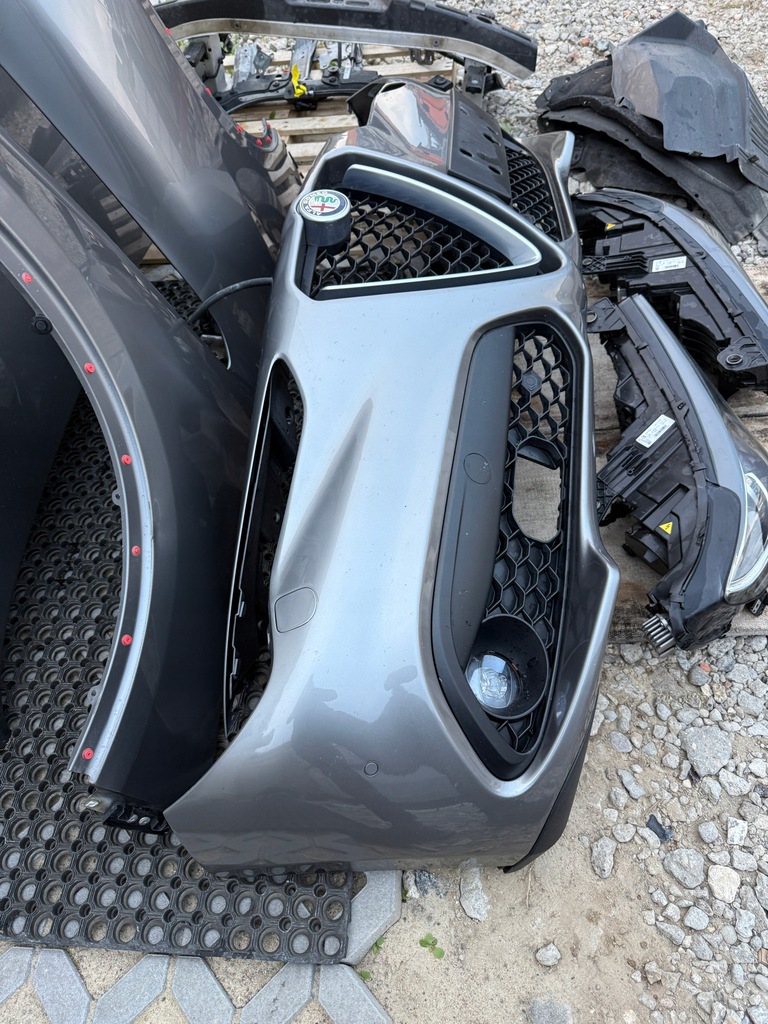 фото №7, Alfa romeo stelvio 2.2 капот бампер лампы kompletny перед 318