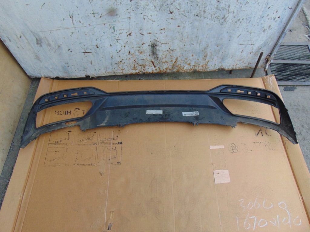 фото №9, Накладка бампера задня audi a4 b9 lift 8w0807521t