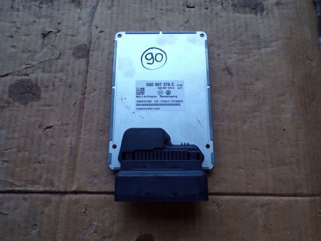 фото №1, Блок управления модуль подвеска 5q0907376c vw audi