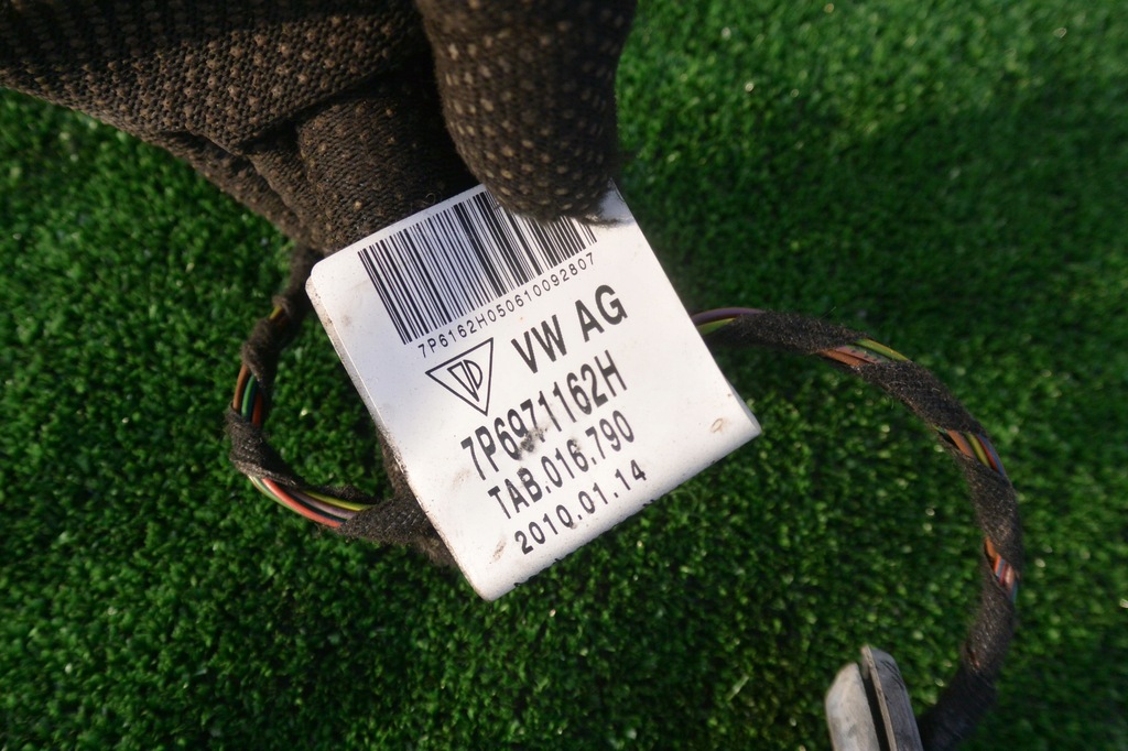 фото №6, Электропроводка жгут дверь правое перед vw touareg 7p