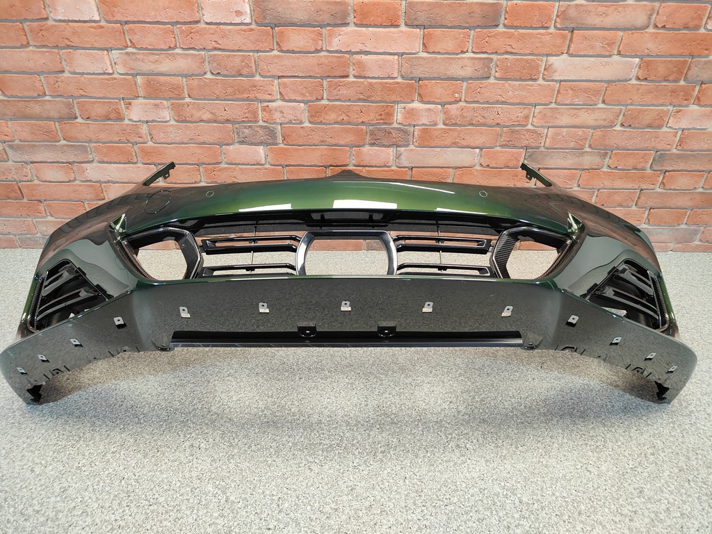 фото №12, Бампер перед передній bmw 8 g14 g15 g16 карбон m набір c4e sanremo green