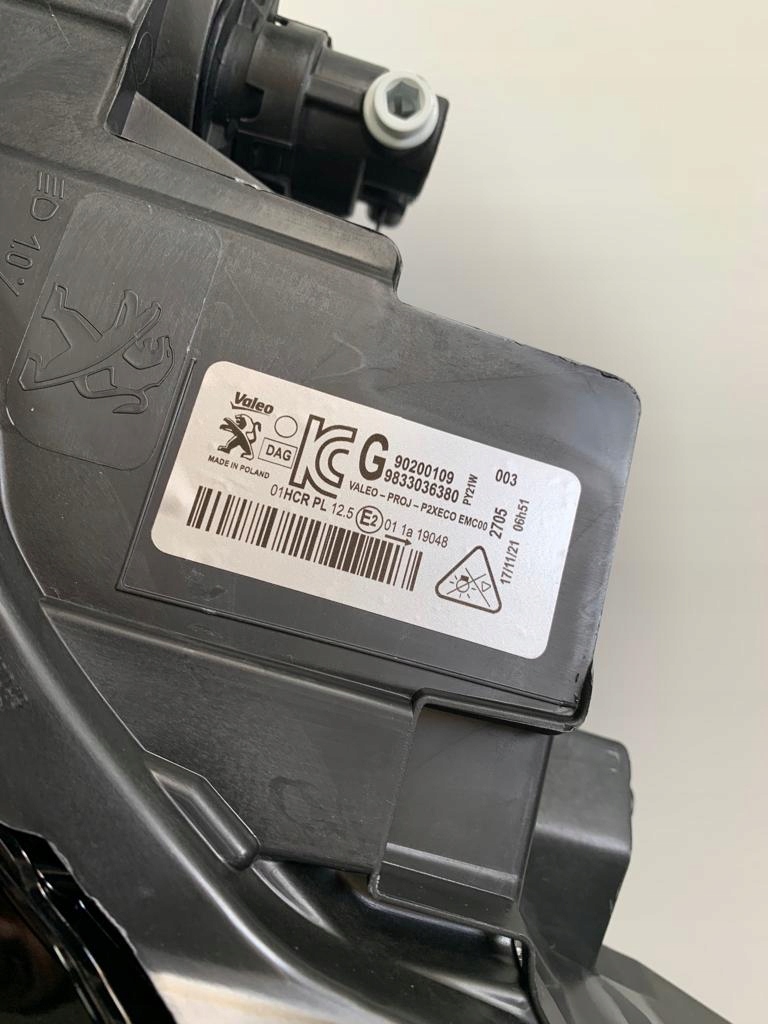 фото №9, Peugeot 208 ii 2008 ii led светодиодные лампы перед kpl