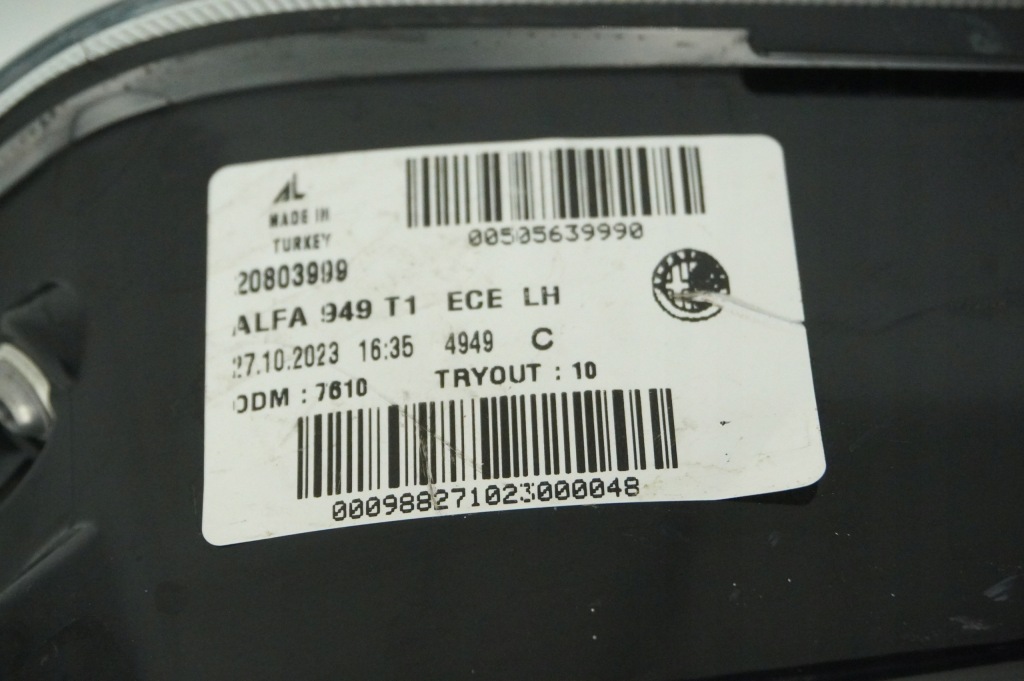 Alfa romeo stelvio qv фара задняя левая левый задний  led состояние bdb европа оригинал! в Украине