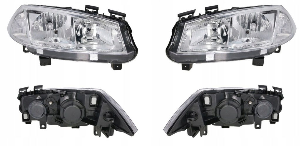 фото №1, Фара лампа renault megane 2 02-05 l+p tyc