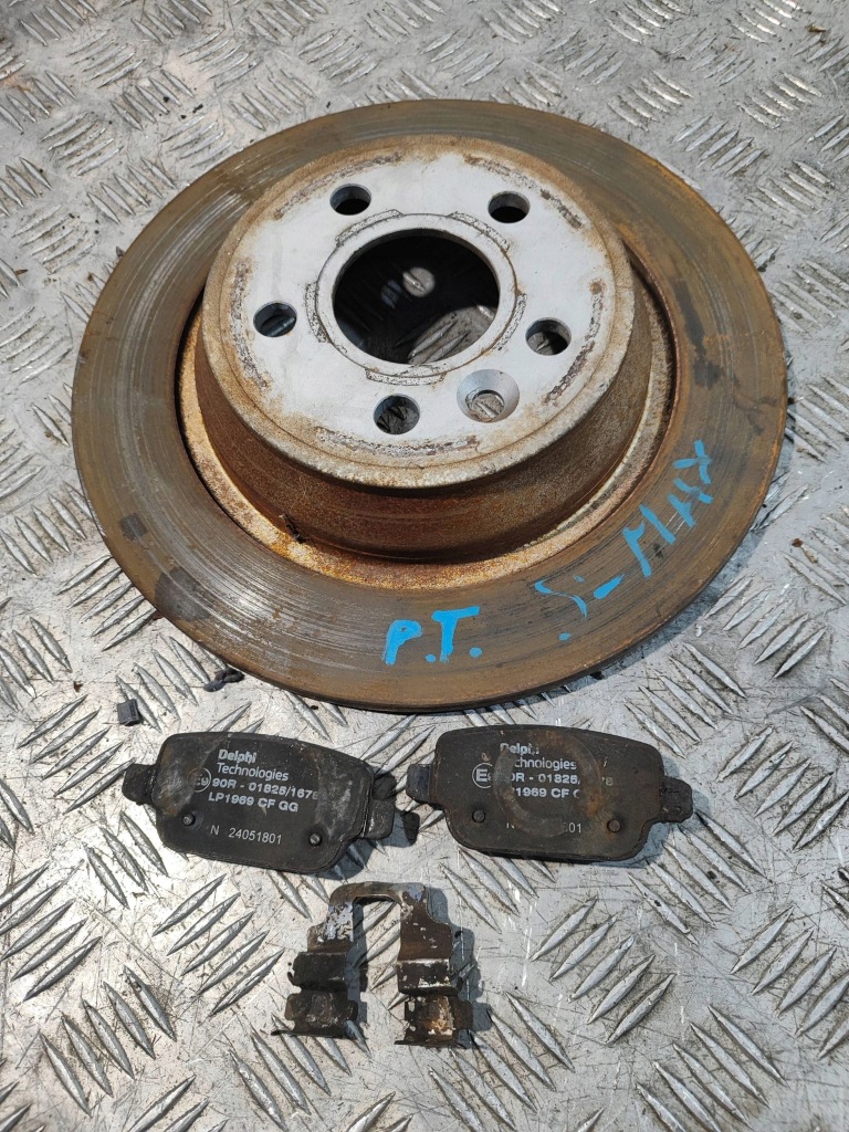 Гальмівні диски гальмівні колодки гальмівні задній комплект ford s-max mk1 lift rok 10-14 Зі Шроту