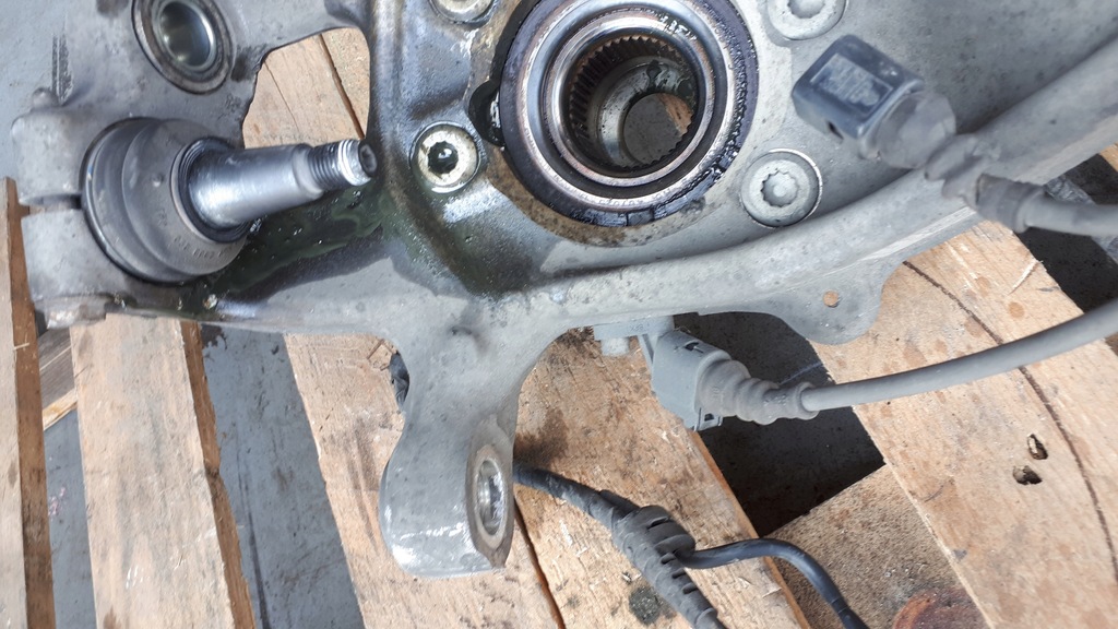 фото №11, S4 b8 lift поворотный кулак левая левый перед 3.0 tfsi s5