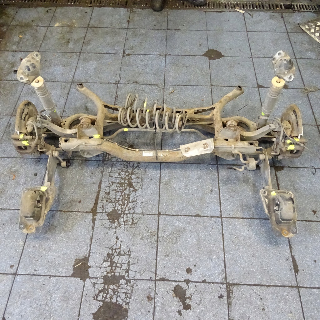 фото №1, Skoda octavia ii 1.8tsi liftback oś задня балка