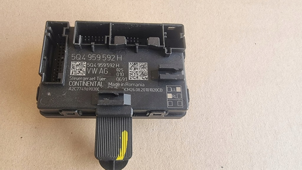 фото №1, Vw skoda seat audi модуль дверь 5q4959592h