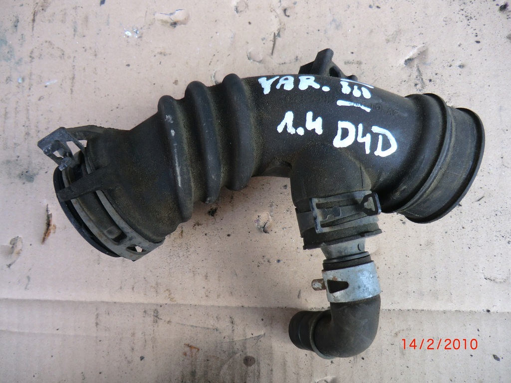 фото №1, Toyota yaris iii 12-18 1.4 d4d труба od фильтра do турбонагнетателя