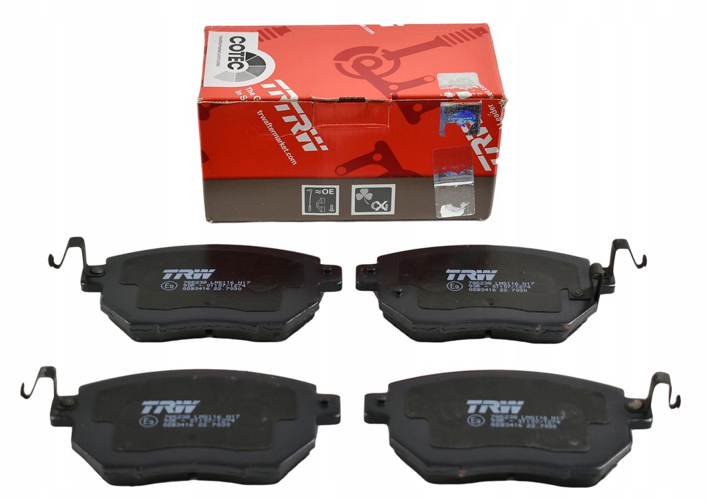 фото №1, Trw гальмівні колодки гальмівні перед infiniti fx 2008-