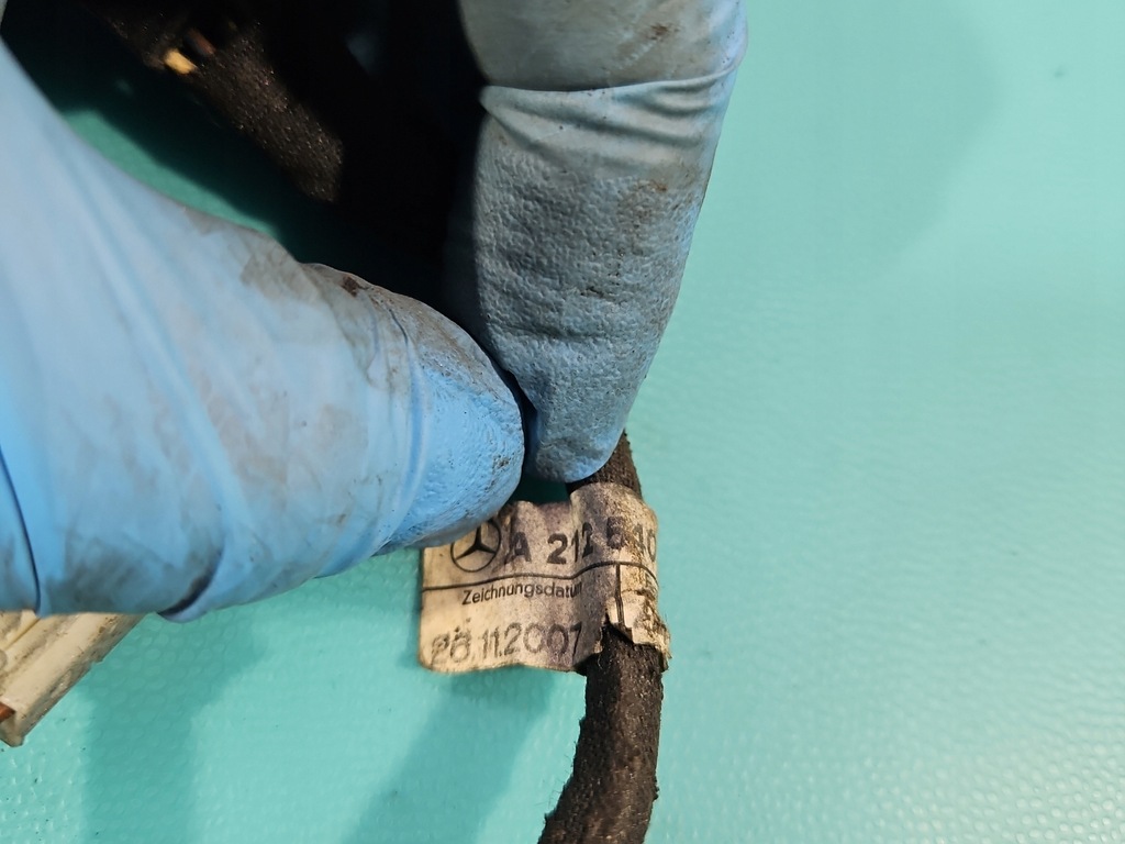 фото №7, Джгут бампера задня mercedes w212 a2125420018 0263003616 електропроводка pdc