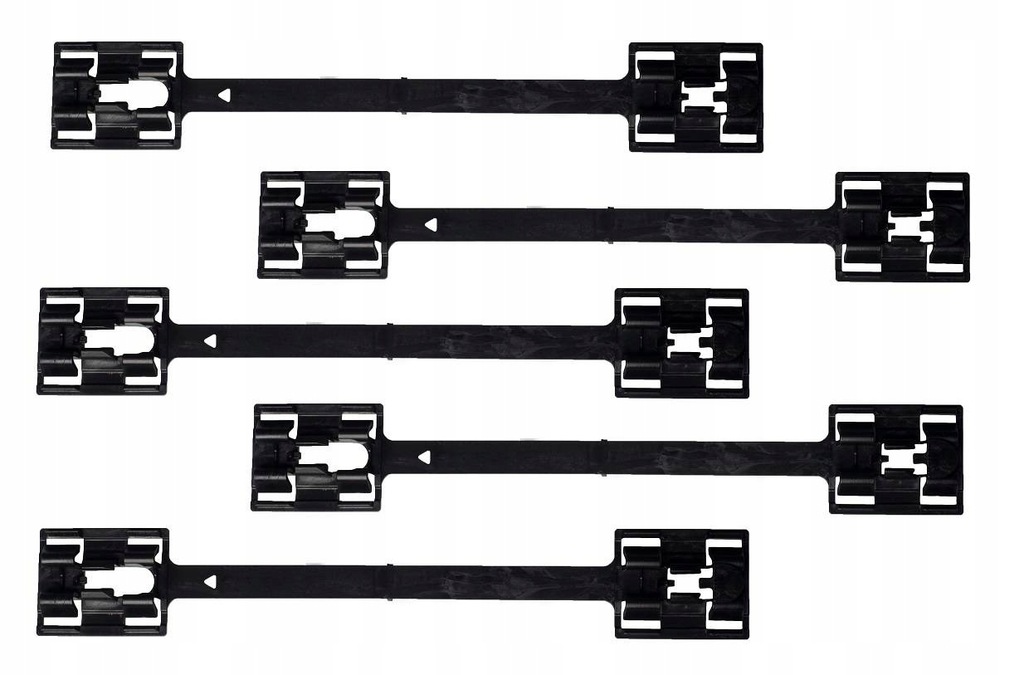 фото №1, 5x кліпса кронштейн накладки поріг opel astra corsa