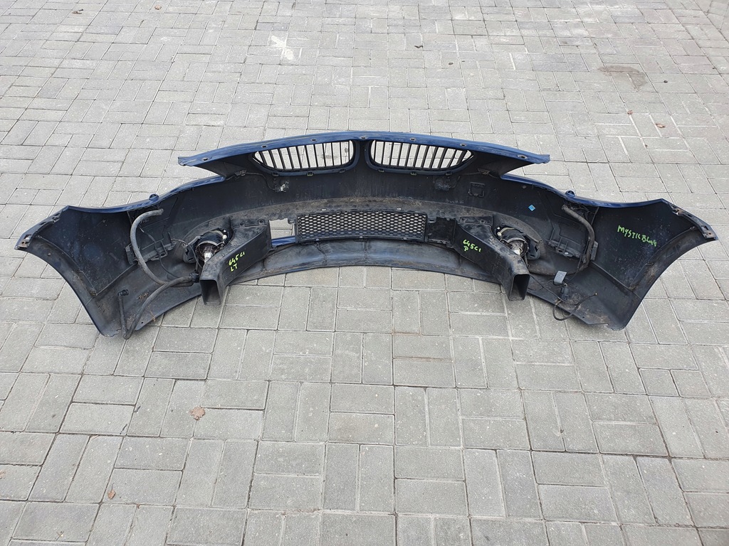 фото №11, Bmw 6 e63 бампер перед a07/5 mysticblau kompletny