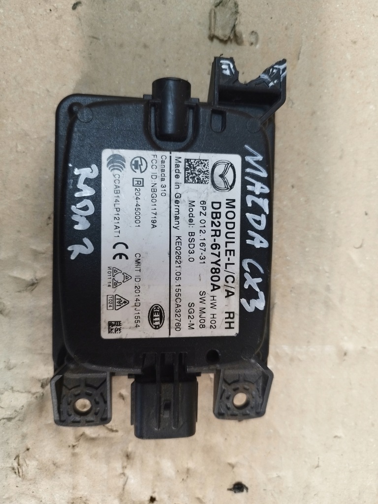 фото №2, Cx-3 радар ассистент поперечина движения правый db2r-67y80a