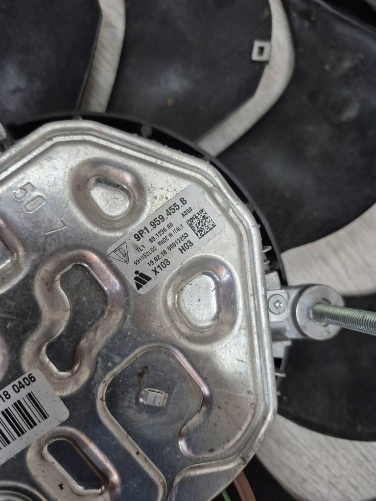 фото №6, 11565. porsche 911 992 cayman boxer вентилятор радиатор 9p1959455b