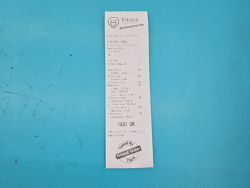 фото №7, Test генератор citroen jumpy ii 07-16 lra02226 2.0 hdi