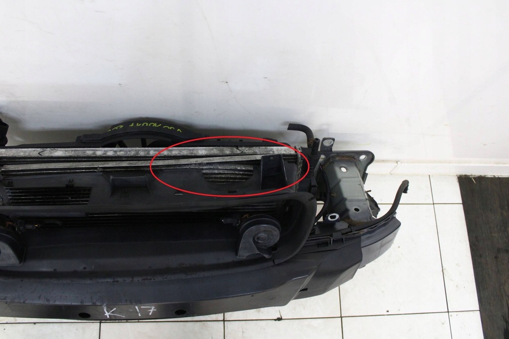 фото №5, Pas передній радіатор балка volvo s40 ii v50 lift 2.0 d