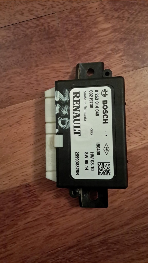 фото №1, Блок управления модуль парковки pdc renault captur 1 i 259908829r