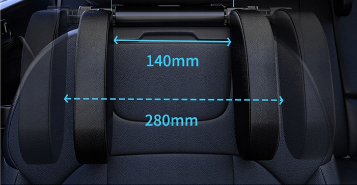 фото №13, Подголовник комфорт do автомобиля спинка головы подушка дорожный регулируемая