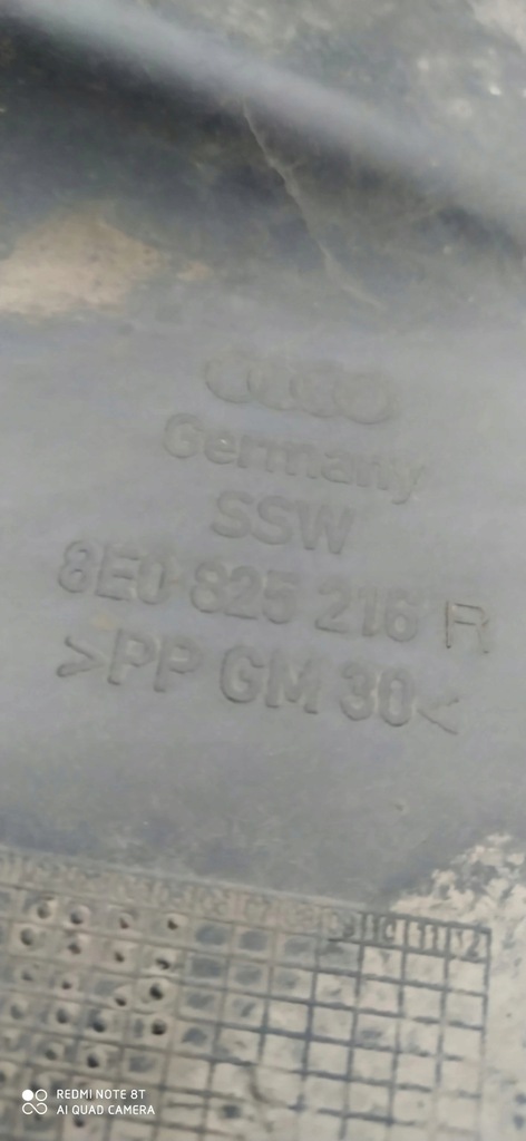 фото №6, Захист підвіска audi a4 b6 b7 8e0825216r