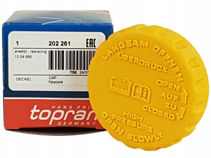 фото №1, Topran крышка бачок opel zafira a tigra meri