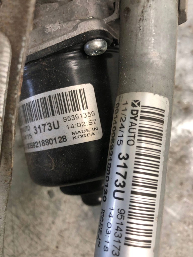 Механизм дворник opel karl 95143173 95391359 Недорого