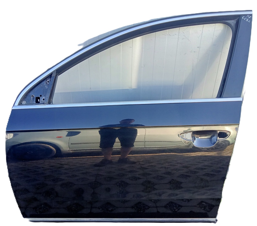 фото №1, Двері лівий перед vw passat b7 чорні lc9x