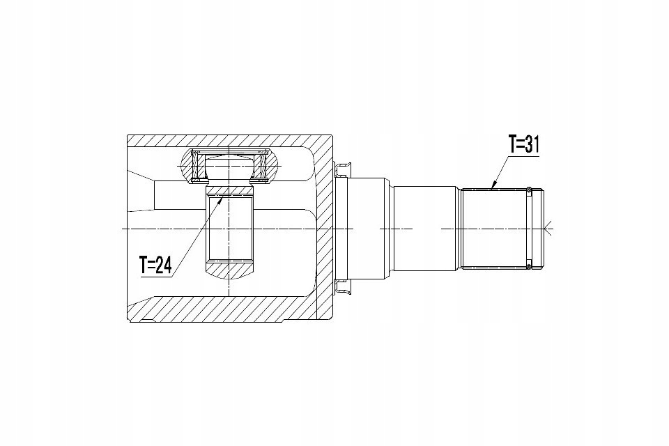 фото №1, Шарнір внутрішній mazda 6 2.0 12-16 лівий