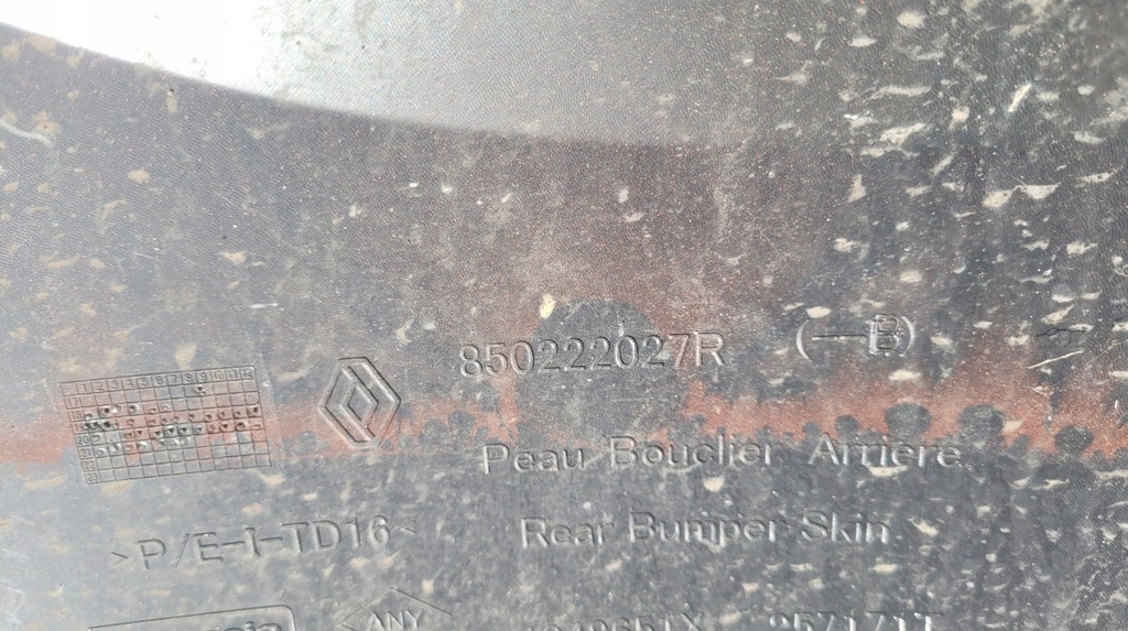 фото №13, Бампер задняя задний dacia duster 2 ii 17- / 6291