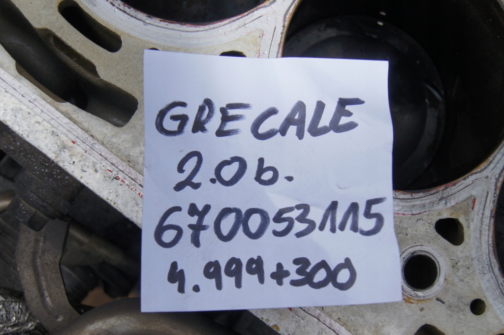 Maserati grecale 2.0 2022 блок низ  двигателя wał поршни с Разборки