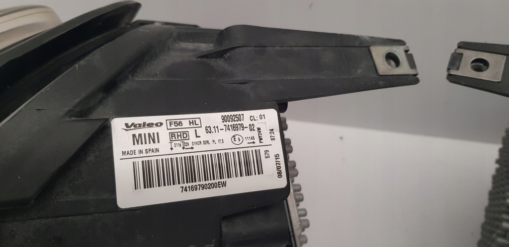 Лампа ліва права mini f54 f55 f56 f57 led uk rl rhd 7416979 7416980 Доставка