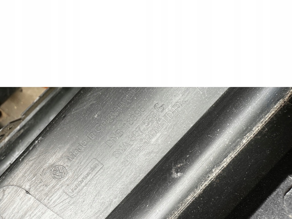 фото №13, Диффузор спойлер бампера задняя vw tiguan ii r-line