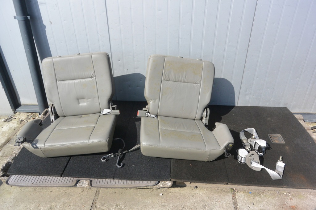 фото №12, Сиденья заднее сиденье салон nissan patrol y61 long 5d кожа 7 мест uk