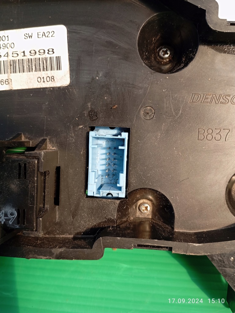 фото №9, Панель кондиціонера обдув fiat 500 735451998